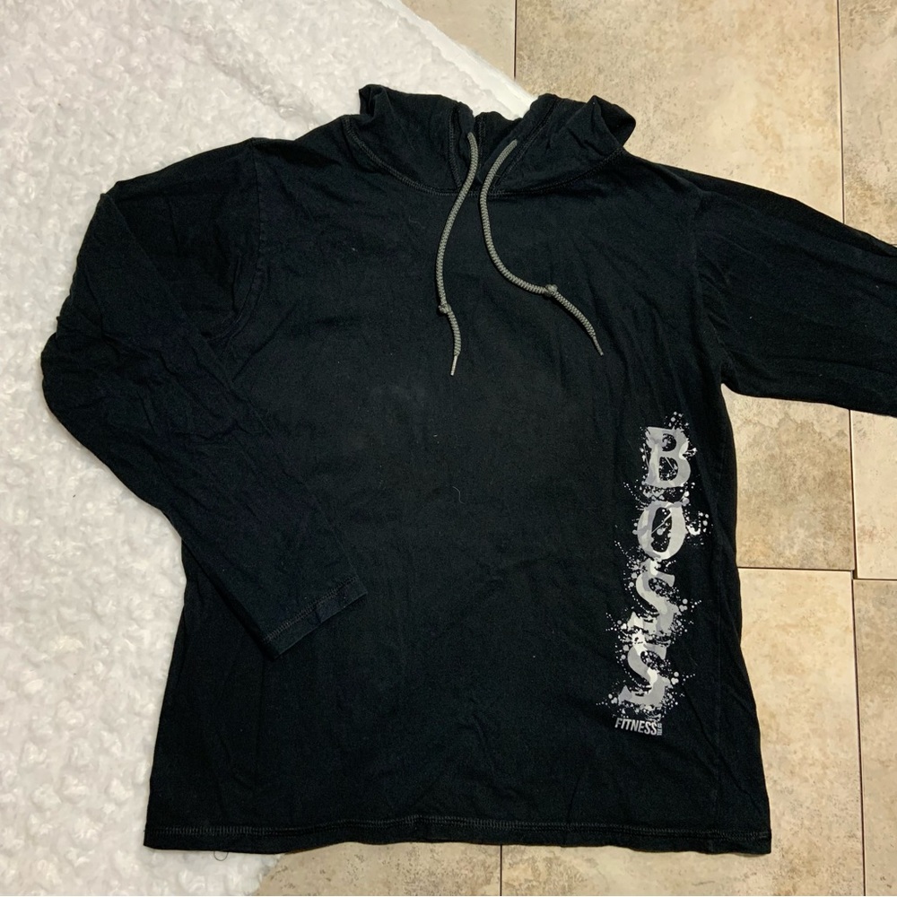 Boss Lightweight Hooded Sweatshirt